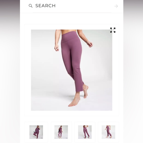 Calia by Carrie Underwood high rise crop flare, mauve, XS NWT - Picture 6 of 6